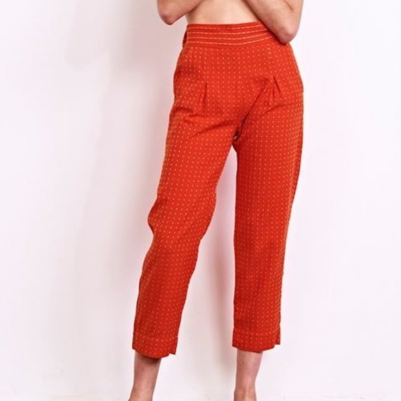 Ace & Jig Pants - Ace & Jig Westside pant in Sriracha